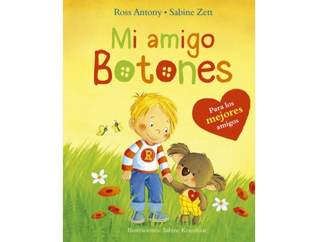 Livro Mi Amigo Botones de Ross Zett. Sabine Antony
