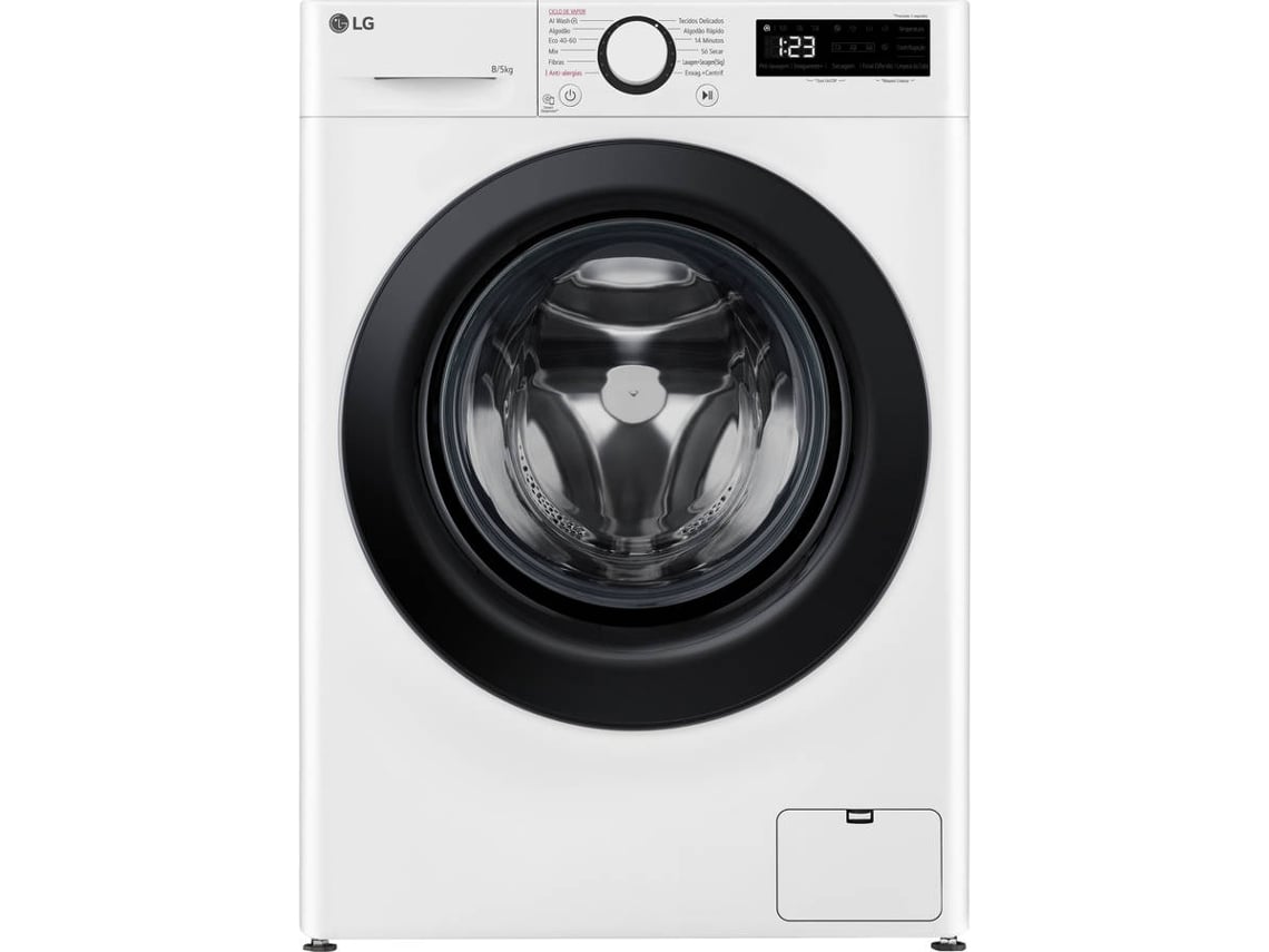 Máquina de Lavar e Secar Roupa LG F2DR5S8S6W (5/8 kg - 1200 rpm - Branco)