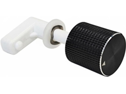 Fechadura Giratória Para Porta De Armário Com Núcleo Em Liga Alumínio E Pino Nylon Instalação Ambidestra Fechamento