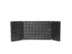 Teclado Dobrável Recarregável TAISHENGDA com Touchpad B089t, cinza