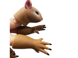 Mali marionetes de Dedo de Animais: Brinquedo Criativo e Adorável para Crianças, Presente com Material Seguro