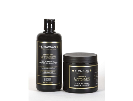 Champô e Amaciador Óleo de Rícino KERARGAN