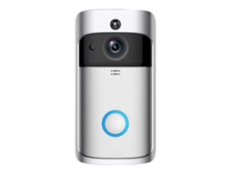 Campainha Sem Fio Ring Camera V5 com Wi Fi e Baixo Consumo de Energia, Campainha Visual e Interfone Remoto. Brilvibera_gsg