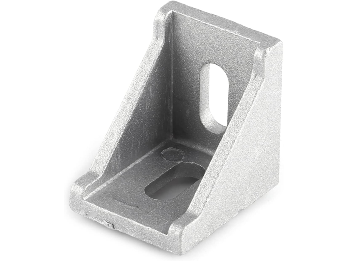 Suporte De Canto Perpendicular Ls Em Liga Alumínio, 18x 12x 5, Para Cervos, 35x 35mm