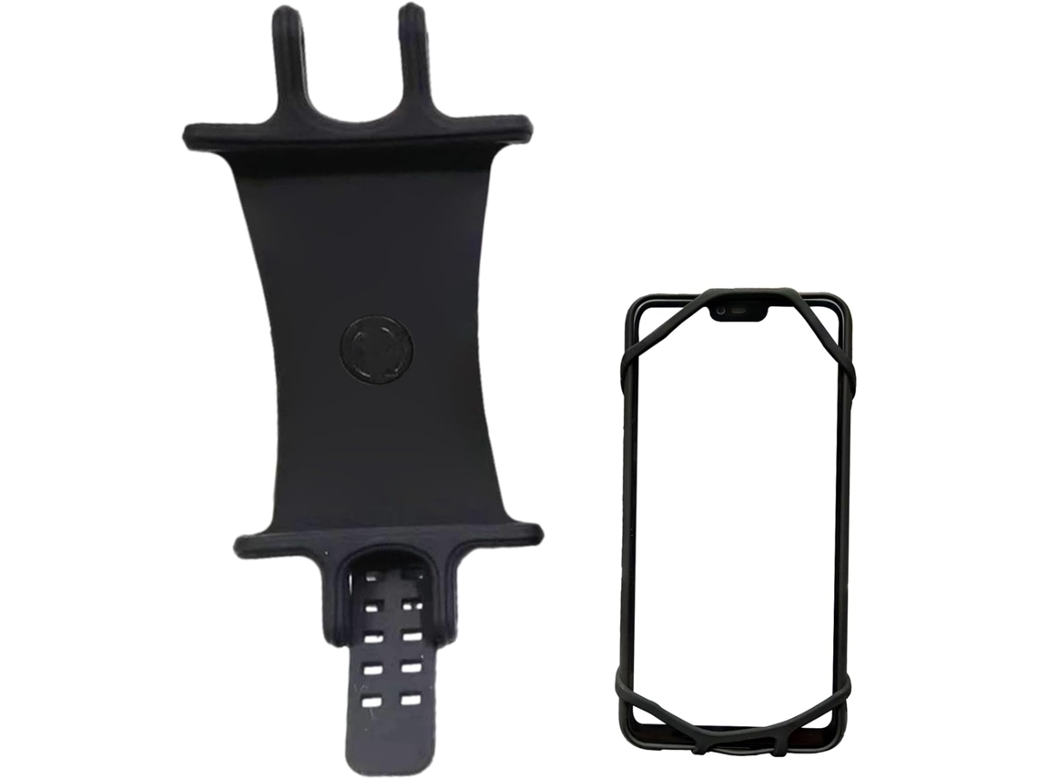 Suporte De Celular Em Silicone – Faixa Elástica Resistente De 360°