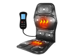 Klasvsa Massageador Elétrico Para Costas, Almofada Para Cadeira De Massagem, Vibrador Térmico, Carro, Casa, Escritório, Lombar, Pe Aquaforge