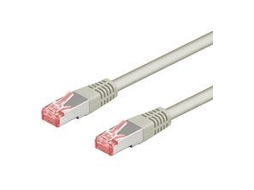 Goobay Cat 6-200 Lc Sstp Pimf 2.0M Cabo de Rede Cinzento 2 M