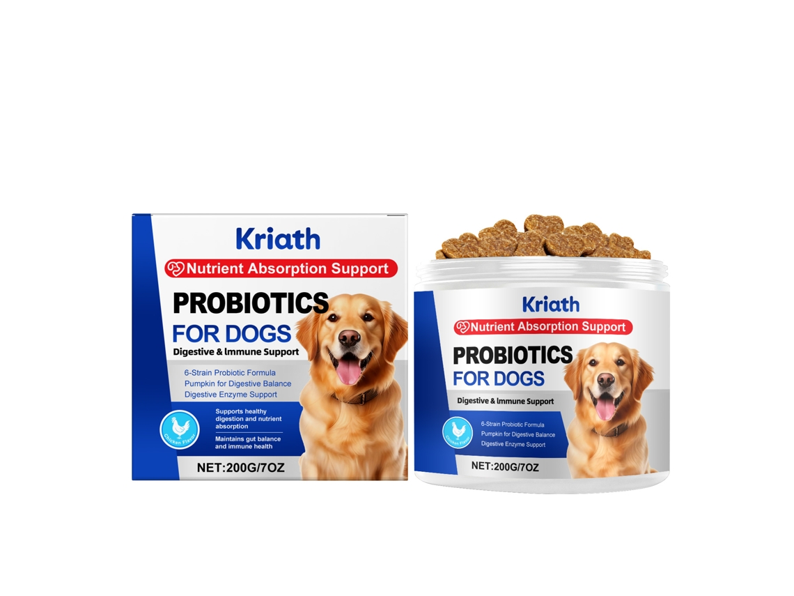 Grânulos Macios Probióticos para Cães