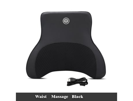 Taille Noir - Almofada de Massagem com Simulação Humana, Elétrica, Alta Qualidade, Para Casa, Escritório