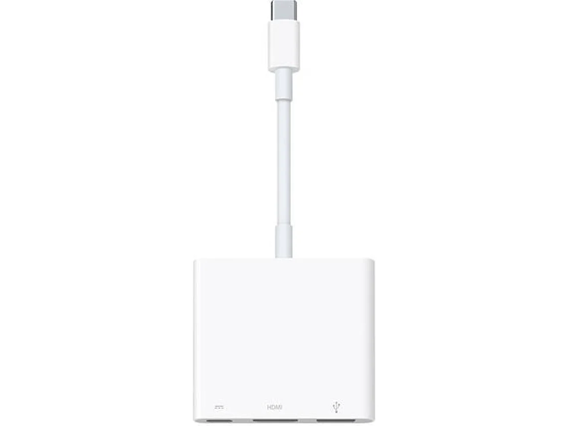 Adaptador APPLE USB‑C para Multiportas AV (MacBook - 12'' - Branco)