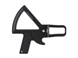Medidor de Gordura Corporal YURU Portátil com Mola de Plástico ABS, até 80mm