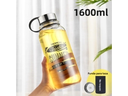 Garrafa de Água de Vidro , Grande Capacidade, À Prova de Vazamentos, Portátil. MDUG (1600ml)