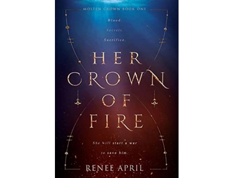 Livro Her Crown of Fire Renee April (Inglês)