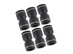 Conector Redutor Neumático Reto Inox Pu16-16