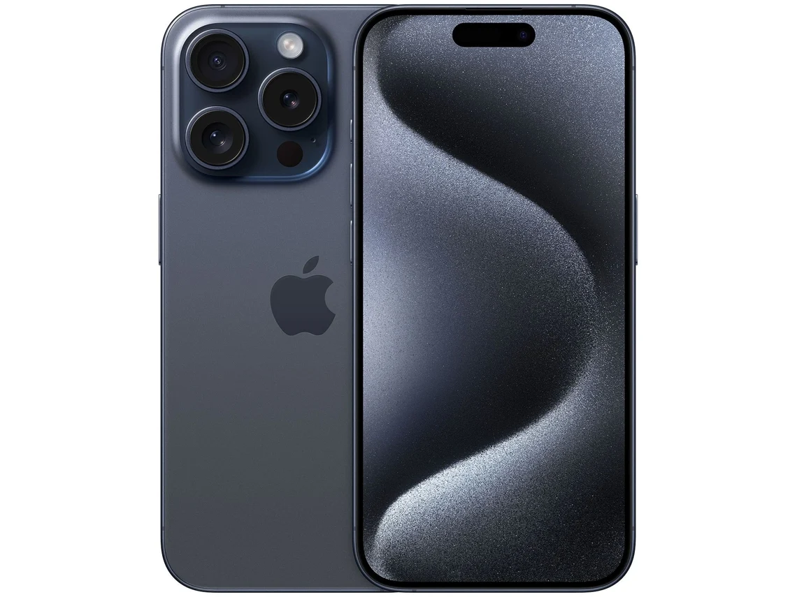 Iphone 15 Pro APPLE (Recondicionado Como Novo - 128 GB - Azul)