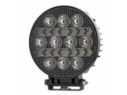 Farol Led Auxiliar Redondo Para Carro E Todo-o-terreno, Luz De Trabalho Com Drl Branco E Amarelo