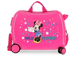 Mala Infantil DISNEY Minnie Wild Flower Rosa (50x38x20 cm - 38L)