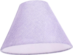 Capa De Linho Para Luminária De Mesa E14e27, Tecido Roxo E Azul, Estilo Retrô Para Iluminação Interna.