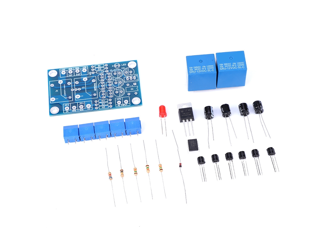 Laxiscreed Kit De Proteção Para Alto-falantes Com Relé De Duplo Canal, Retardo E Detecção Dc