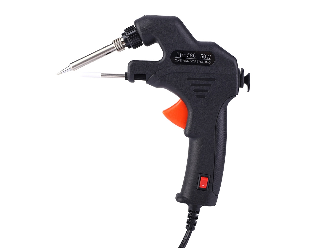 Laxiscreed Ferro De Soldar Automático Com Alimentação De Fita, 50w Para Soldadura Eficiente
