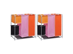 Laundry Hamper, Laundry Hampers Vidaxl Multicolor Tecido (n/a)