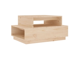 Mesa de Centro 80x55x40,5 Cm Madeira de Pinho Maciça MAISON EXCLUSIVE
