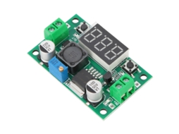 Laxiscreed Módulo Conversor Buck De Alta Potência Lm2596s Com Display Digital Ajustável