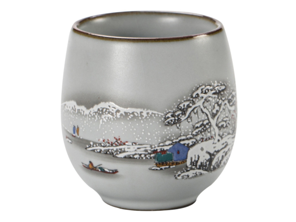 Caneca XGF 350 ml de aço inoxidável com jarro de leite de leite copo
