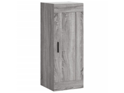 Wall Mounted Cabinet, Wall Mounted Cabinets Vidaxl Cinzeto Madeira Processada (n/a)