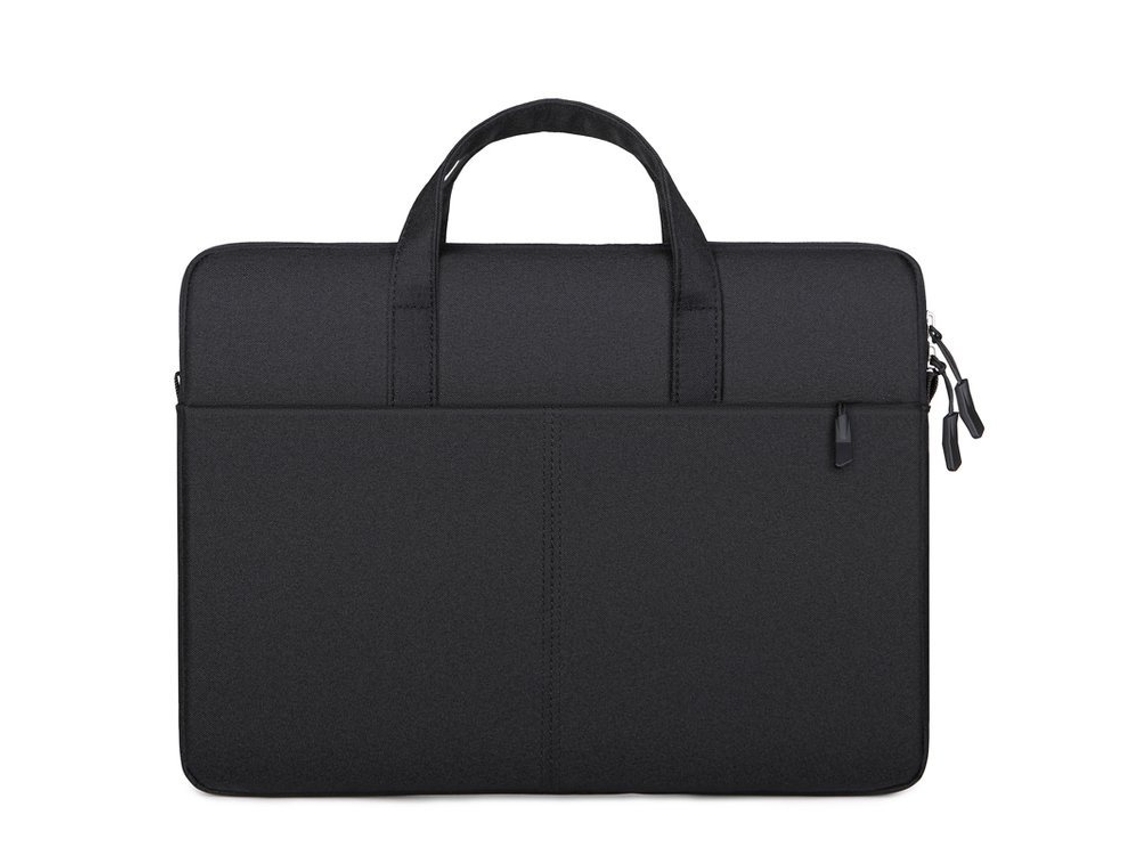 Bolsa Para Computador Portátil 15.6 Polegadas Impermeável Com Interior Macio E Bolso Auxiliar, Para Trabalho E Viagens Elysve