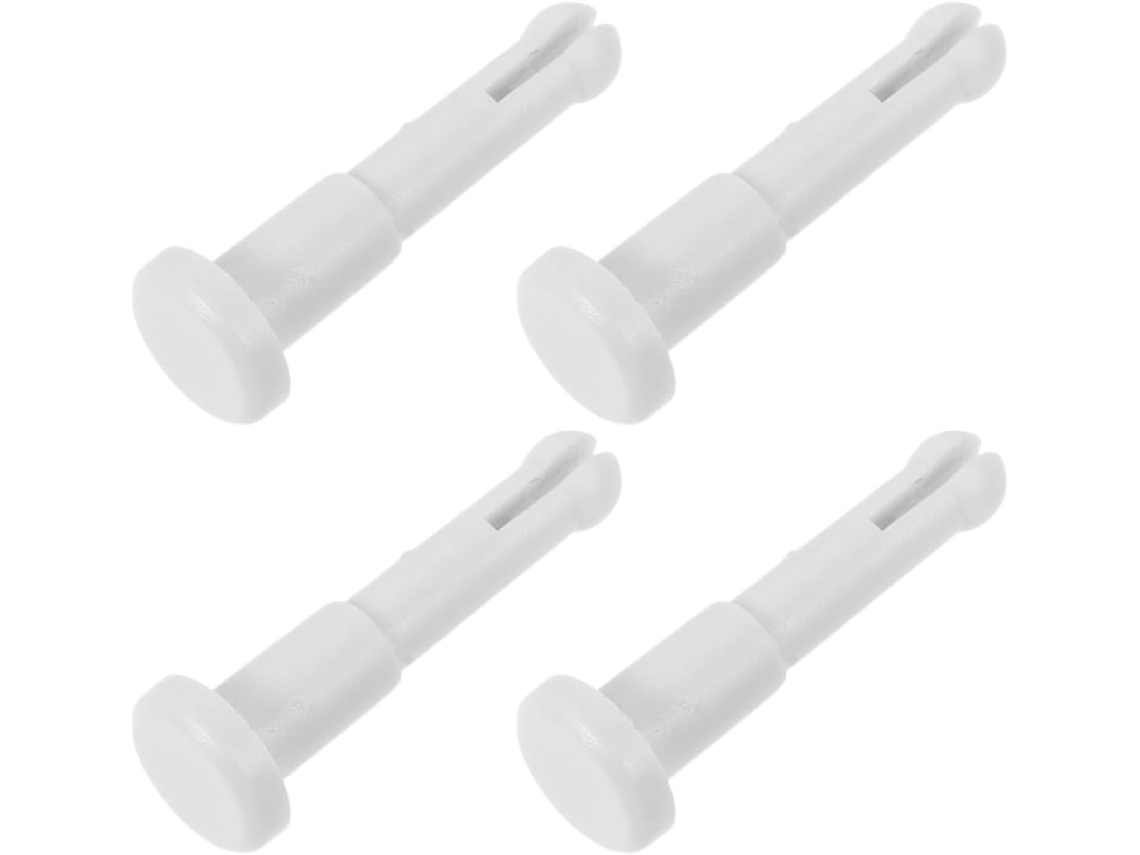 Conjunto de 4 Alfinetes de Papel Heallily, Acessórios de Plástico para Queixeira, Ideal para Óptica, Fácil de Usar e