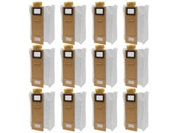 12 pacotes de sacos de pó acessórios para xiaomi roborock s7 t7s t7plus t7splus peças de reposição de aspirador de pó