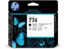 Tinteiro HP 774 Preto, Cinzento