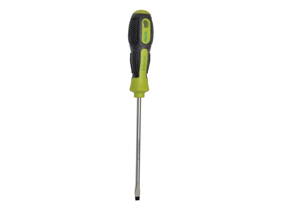 Chave De Fenda Plana, Mota, 10x200mm, Aço Cromo, Vanádio, Ergonômica, Certificação Ce