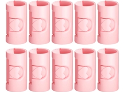 Conjunto de 10 Prendedores Lençol em Abs para Roupa Cama Bebê, Antiderrapantes e Resistentes a CHABERLU