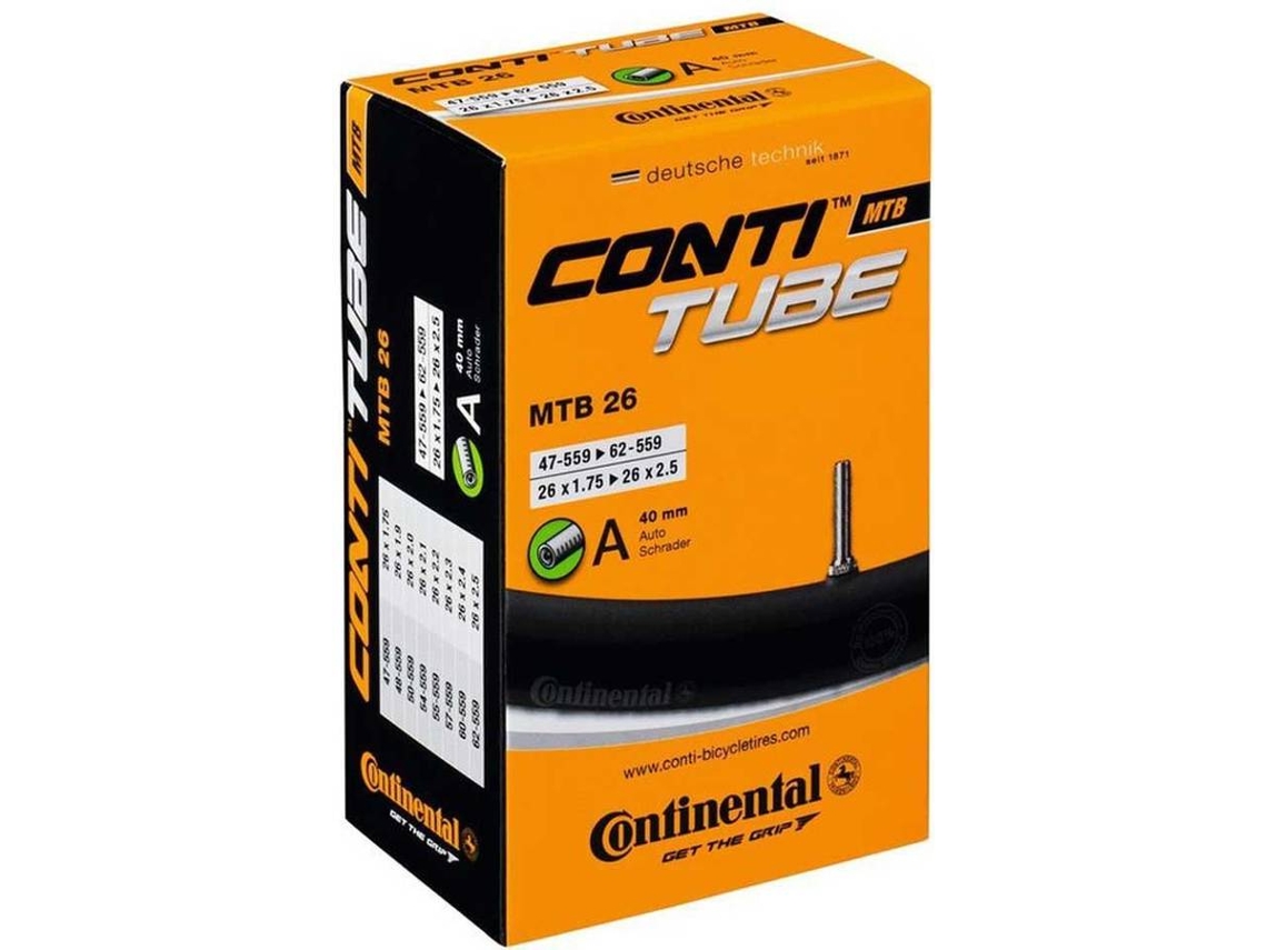Câmaras de ar CONTINENTAL Downhill Schrader 40 Mm (26 - 650C´´)