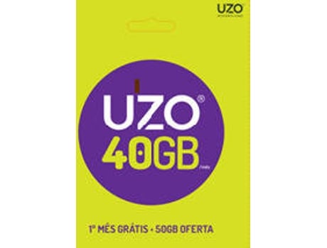 Cartão UZO 40 GB