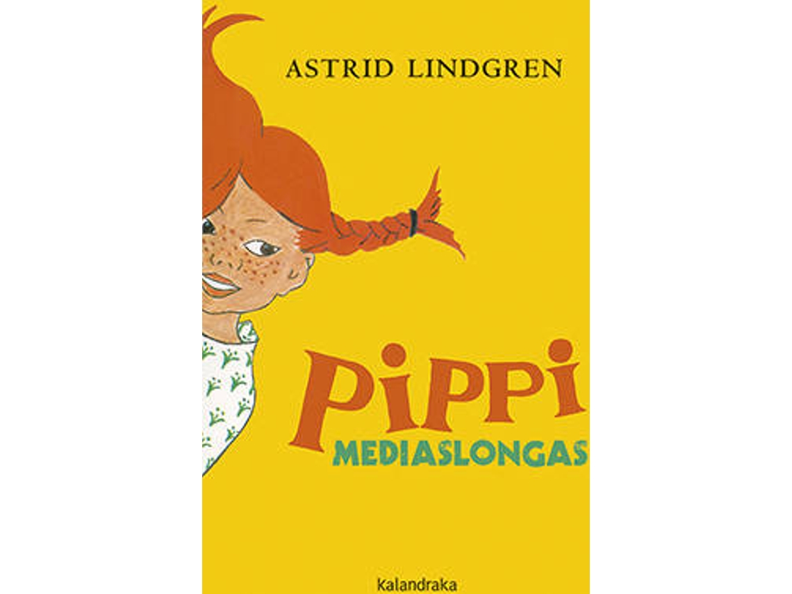 Livro Pippi Mediaslongas de Astrid Lindgren