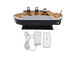 Difusor de Aromaterapia 250ml Navio Retrô Umidificador com Controle Remoto para Quarto Escritório Plug Us