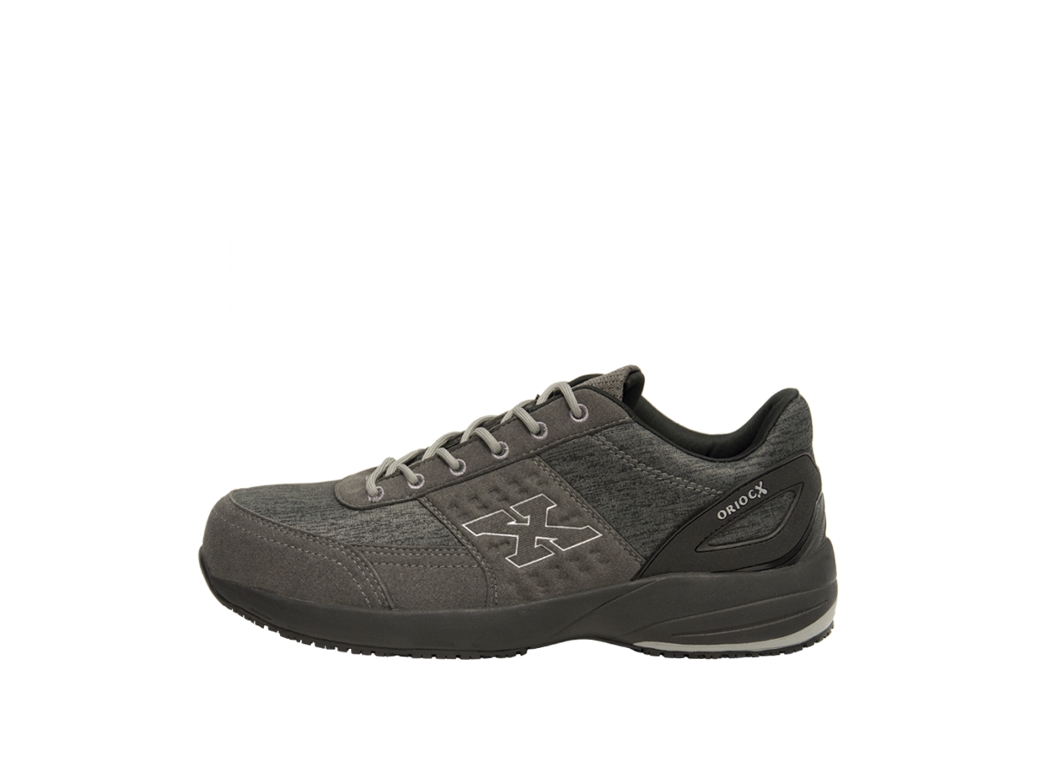 Sapatos de Segurança ORIOCX Treviana S1 P ( Cinzenta -Microfibra -47)