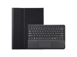 Capa De Couro Para Tablet Ah16-a Em Tpu Ultrafina Com Teclado Bluetooth Destacável E Touchpad.