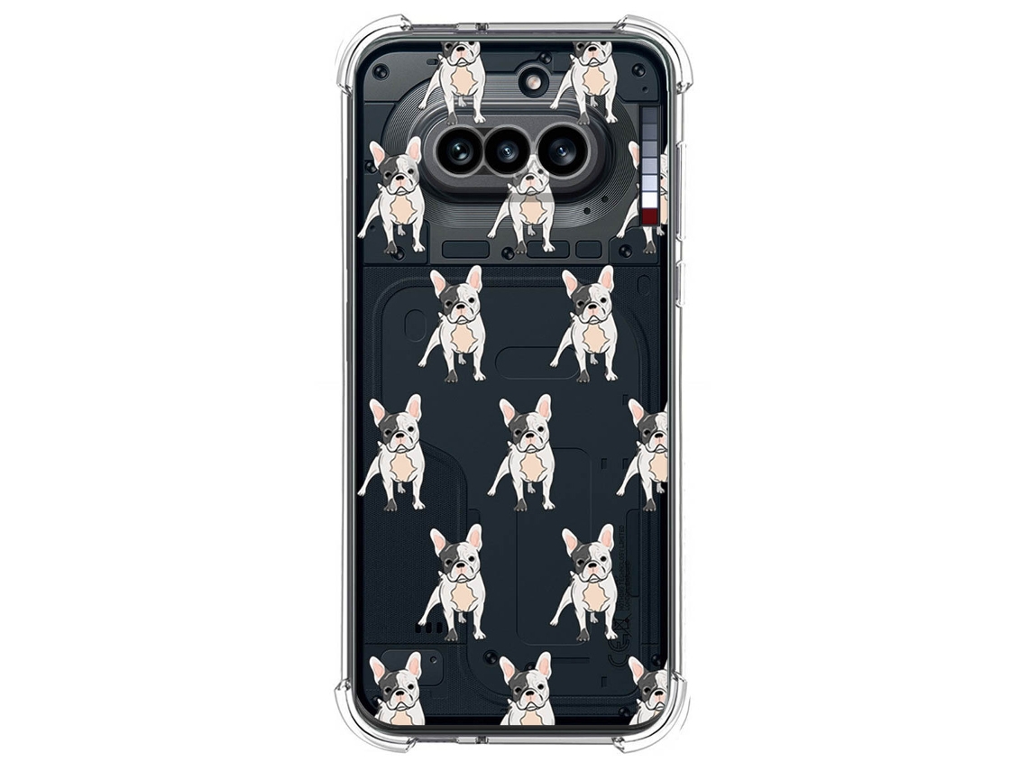 Capa Tumundosmartphone De Silicone À Prova De Choque Para Nothing Phone 4a 5g Com Estampa De Cachorro E 12 Desenhos