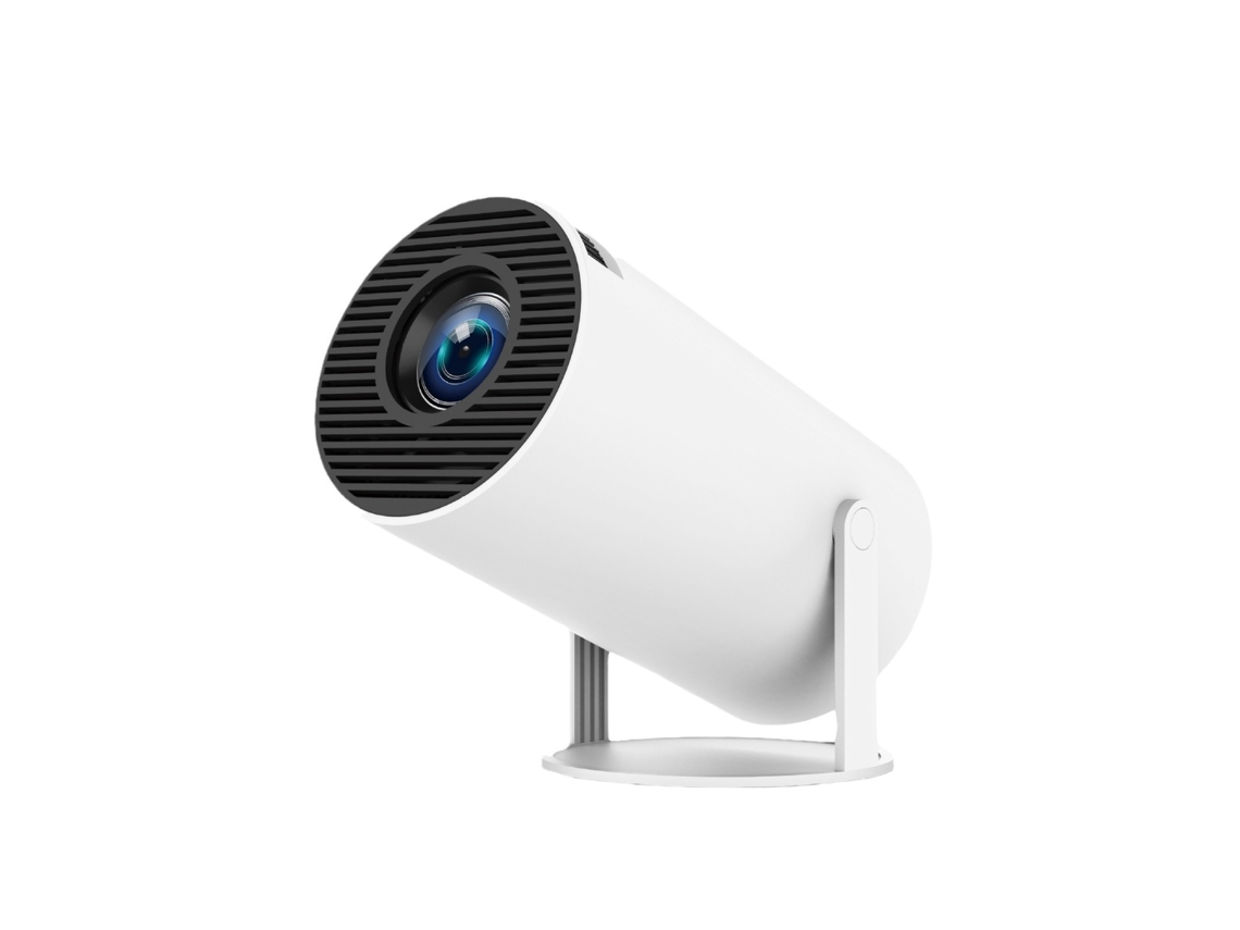 Mini Projetor Portátil SFUSHOS HY300PRO Smart 1080p com Android, Adequado para Salas de Estar, Mini Projetores 4K Padrão Europeu