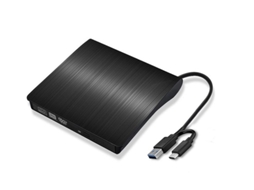 Unidade óptica externa usb 3.0 gravador de dvd externo para computador portátil desktop led rgb quarto festa STELASPLEN