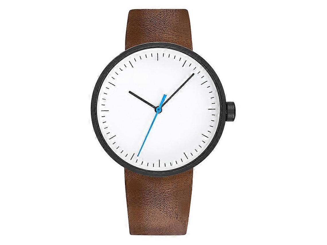 Relógio Esportivo Yazole 522 Com Ponteiro Vermelho E Azul E Movimento De Quartzo.