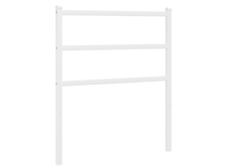 Cabeceira de substituição de 80 cm em metal branco, exclusiva da MAISON.