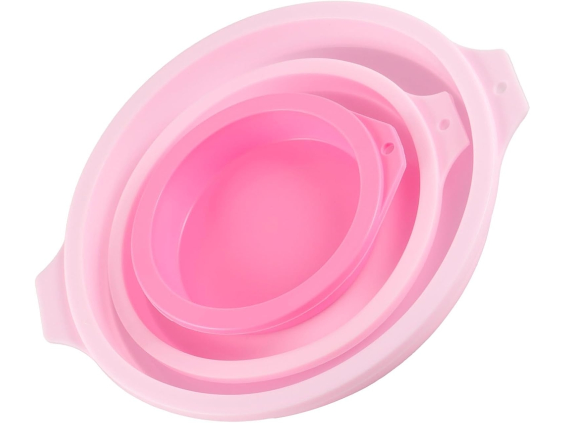 Conjunto De 3 Formas Redondas De Silicone Kichvoe