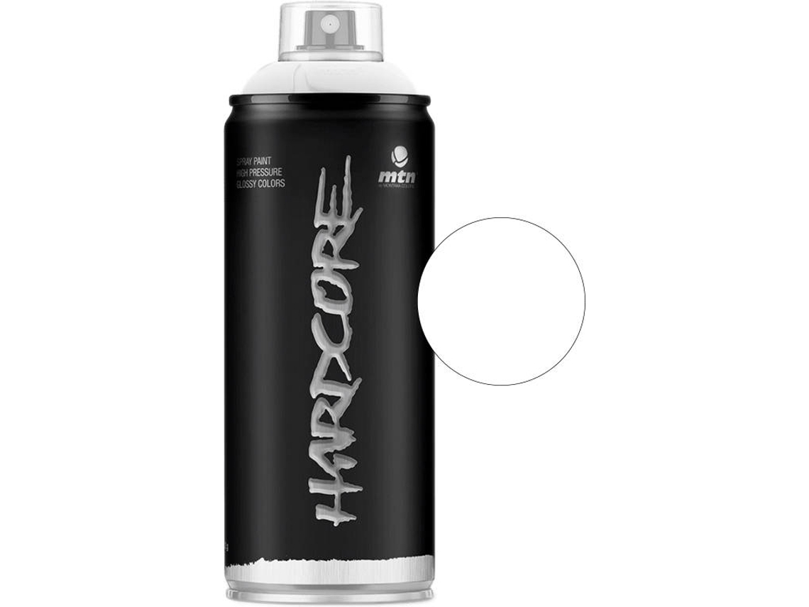 Spray MONTANA COLORS Hardcore Satin White (400 ml - Branco)