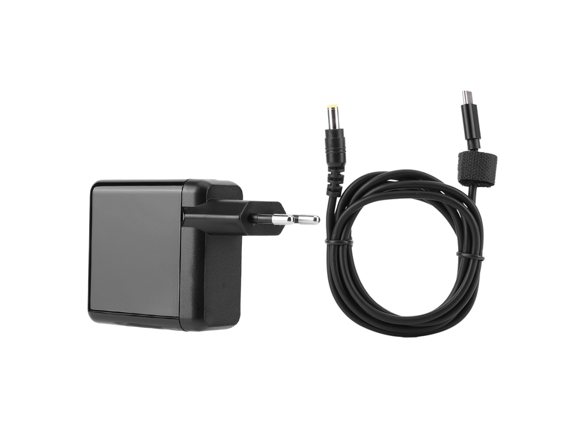 Carregador Power Adapter Laxiscreed Pd 45w De Alta Segurança Com Materiais Ignífugos