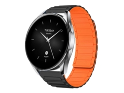 Pulseira De Silicone Magnética Em Formato De I De 22 Mm